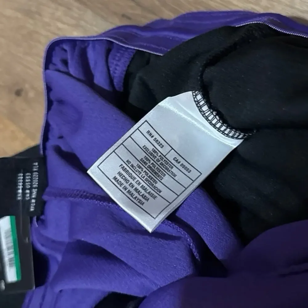 2005 Air Jordan Purple Black Baggy Vintage Y2K 198383-545 Durasheen Shorts
